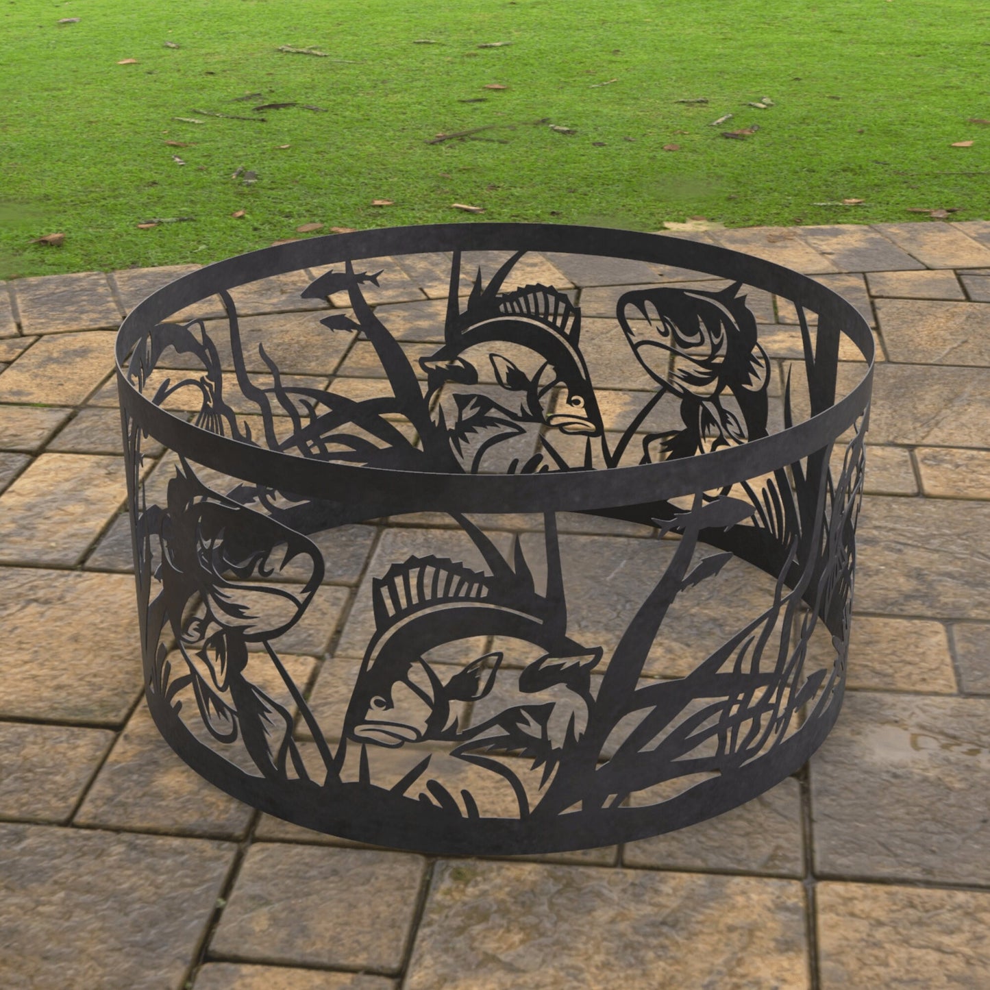 Fish Design Fire Pits, Fish Design Fire Ring Pits, Heavy Duty Outdoor Fire Pit, Steel Fire Pits, Outdoor Wood Burning Pits, Josephs Fire Pit