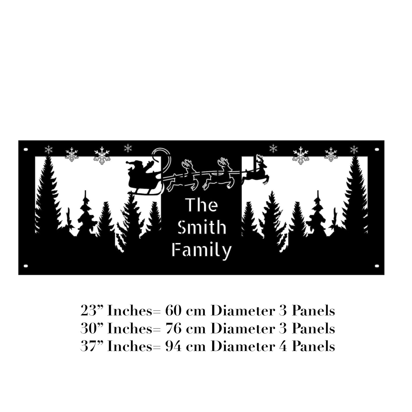 Santa Reindeer Christmas Gift, Personalized Fire Pit, Fire Ring Pits, Heavy Duty Outdoor Fire Pit, Steel Fire Pits, Outdoor Wood Burning Pit