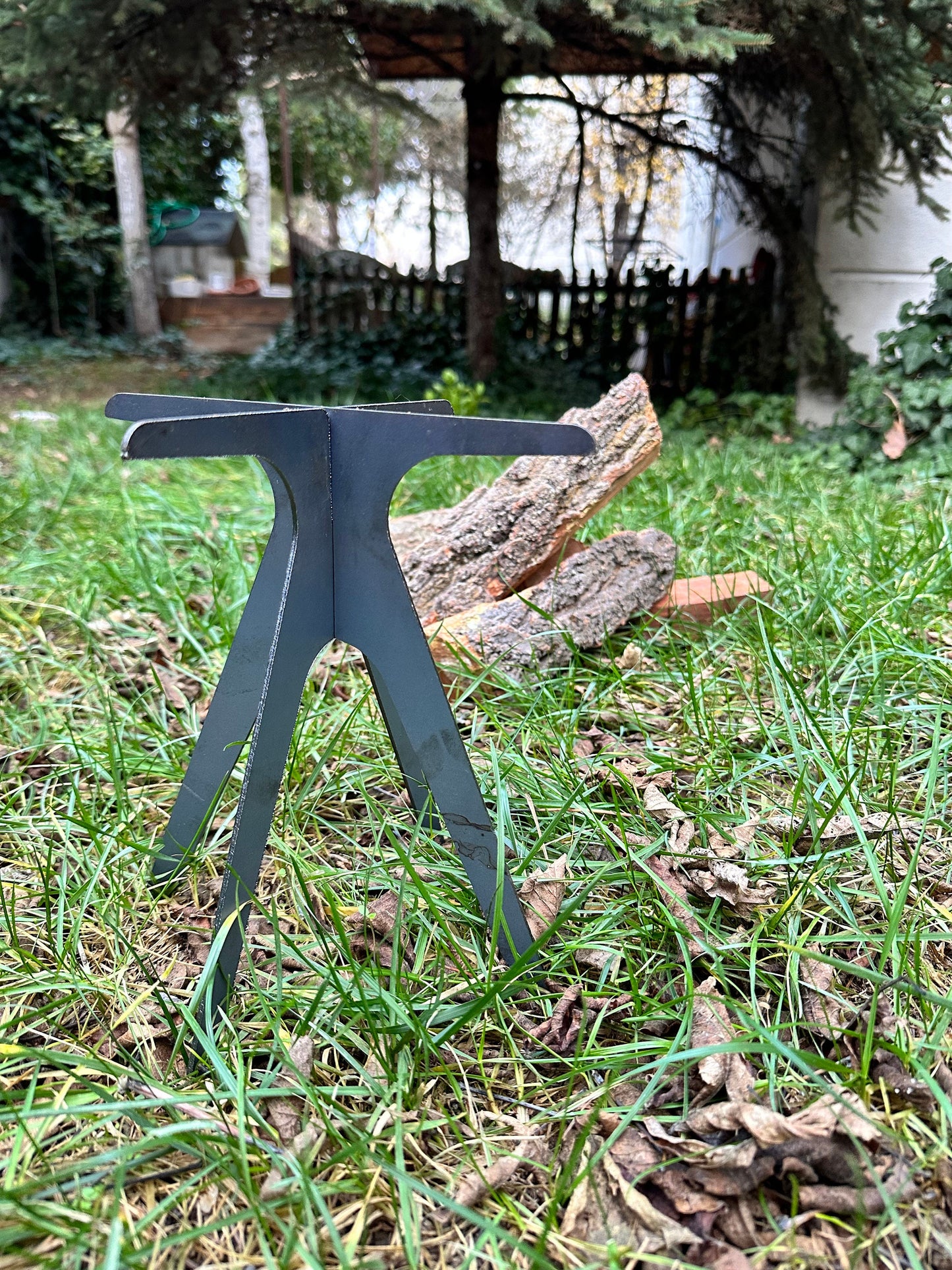 Vertical Fire Pit Grate, Campfire Stand, Log Holder, Fire Pit Stand for Campfires, Bonfire Stand, Wood Fire Stand, Log Teepee, Fire Starter