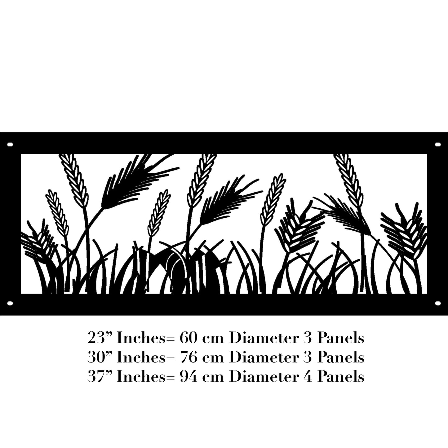Unique Christmas Gift Fire Ring, Wheat Themed Fire Pits,  Custom Design Farm Fire Pit, Outdoor Fire Pit,  Farmer Gift, Farm House Gift