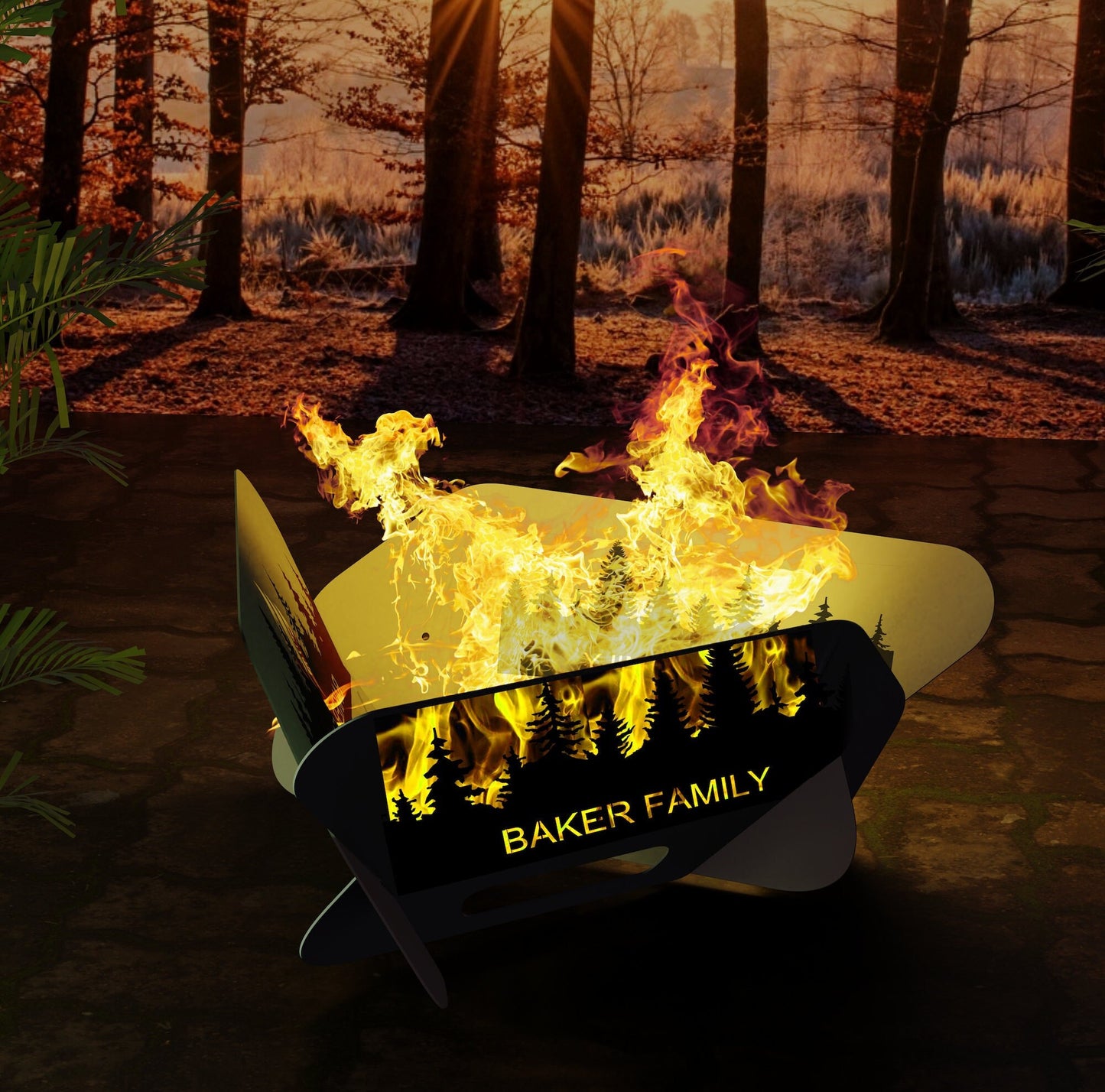 Custom Portable Fire Pits, Custom Collapsible Firepits,  Outdoor Camping Fire Pit, Steel Fire Pits,  Wood Burning Pits, Josephs Fire Pit