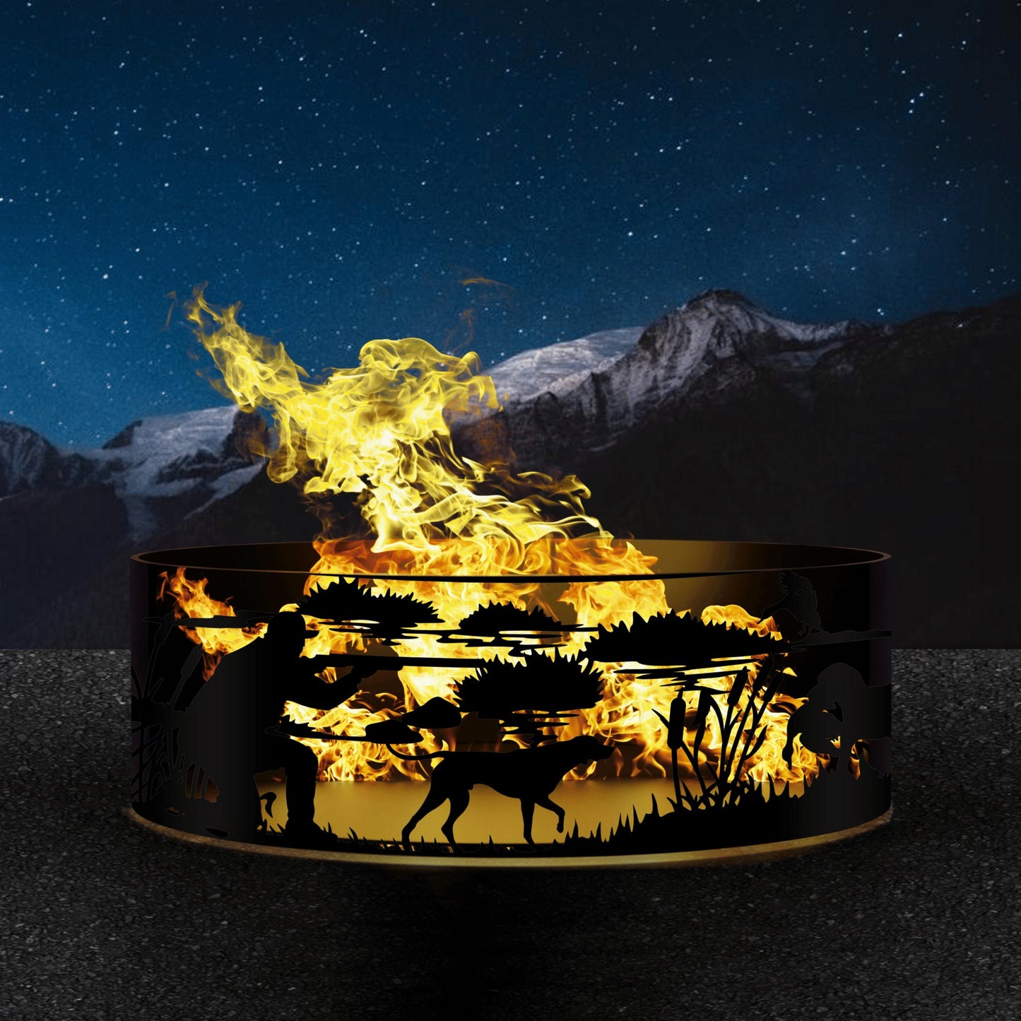 Hunting Fire Pits, Dog Fire Ring Pits, Heavy Duty Outdoor Fire Pit, Steel Fire Pits, Outdoor Wood Burning Pits, Josephs Fire Pit