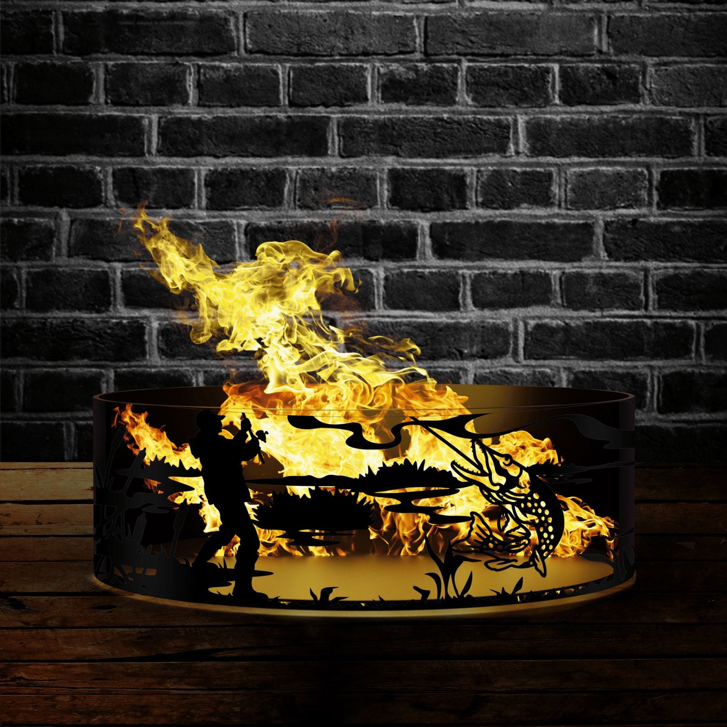 Fishing Fire Pits, Fishing Fire Ring Pits, Heavy Duty Outdoor Fire Pit, Steel Fire Pits, Outdoor Wood Burning Pits, Josephs Fire Pit