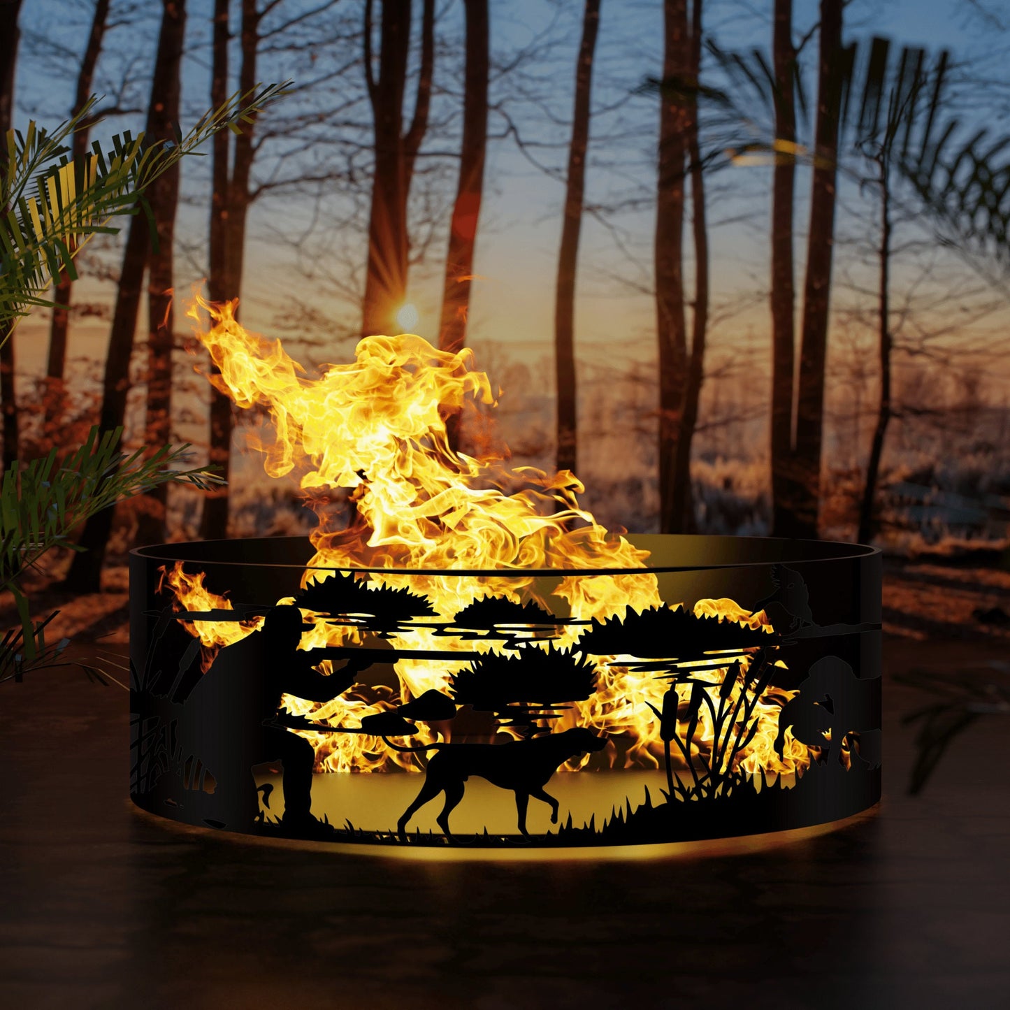 Hunting Fire Pits, Dog Fire Ring Pits, Heavy Duty Outdoor Fire Pit, Steel Fire Pits, Outdoor Wood Burning Pits, Josephs Fire Pit
