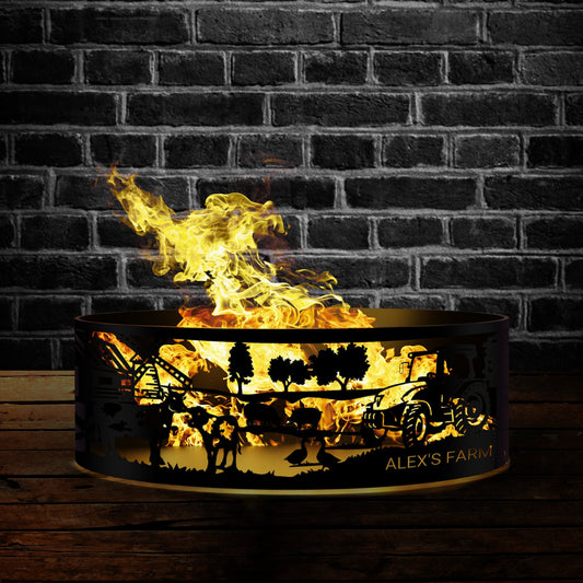 Custom Fire Pits Custom Fire Ring Pits Heavy Duty Outdoor Fire Pit Steel Fire Pits Outdoor Wood Burning Pits Josephs Fire Pit