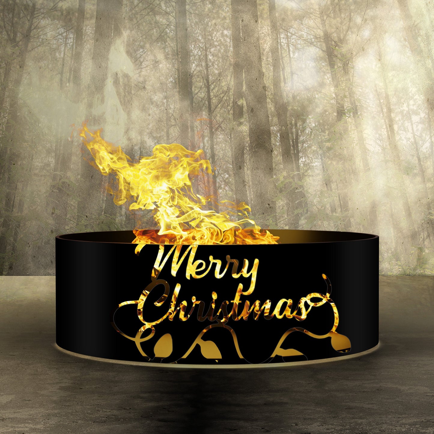 Christmas Gift, Personalized Fire Pit, Fire Ring Pits, Heavy Duty Outdoor Fire Pit, Steel Fire Pits, Outdoor Wood Burning Pits
