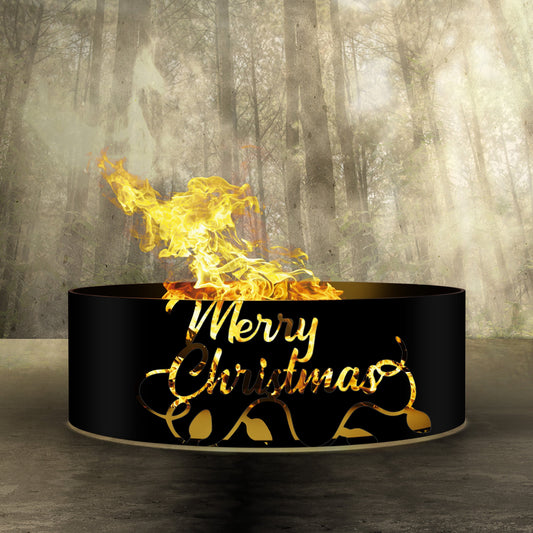 Christmas Gift, Personalized Fire Pit, Fire Ring Pits, Heavy Duty Outdoor Fire Pit, Steel Fire Pits, Outdoor Wood Burning Pits