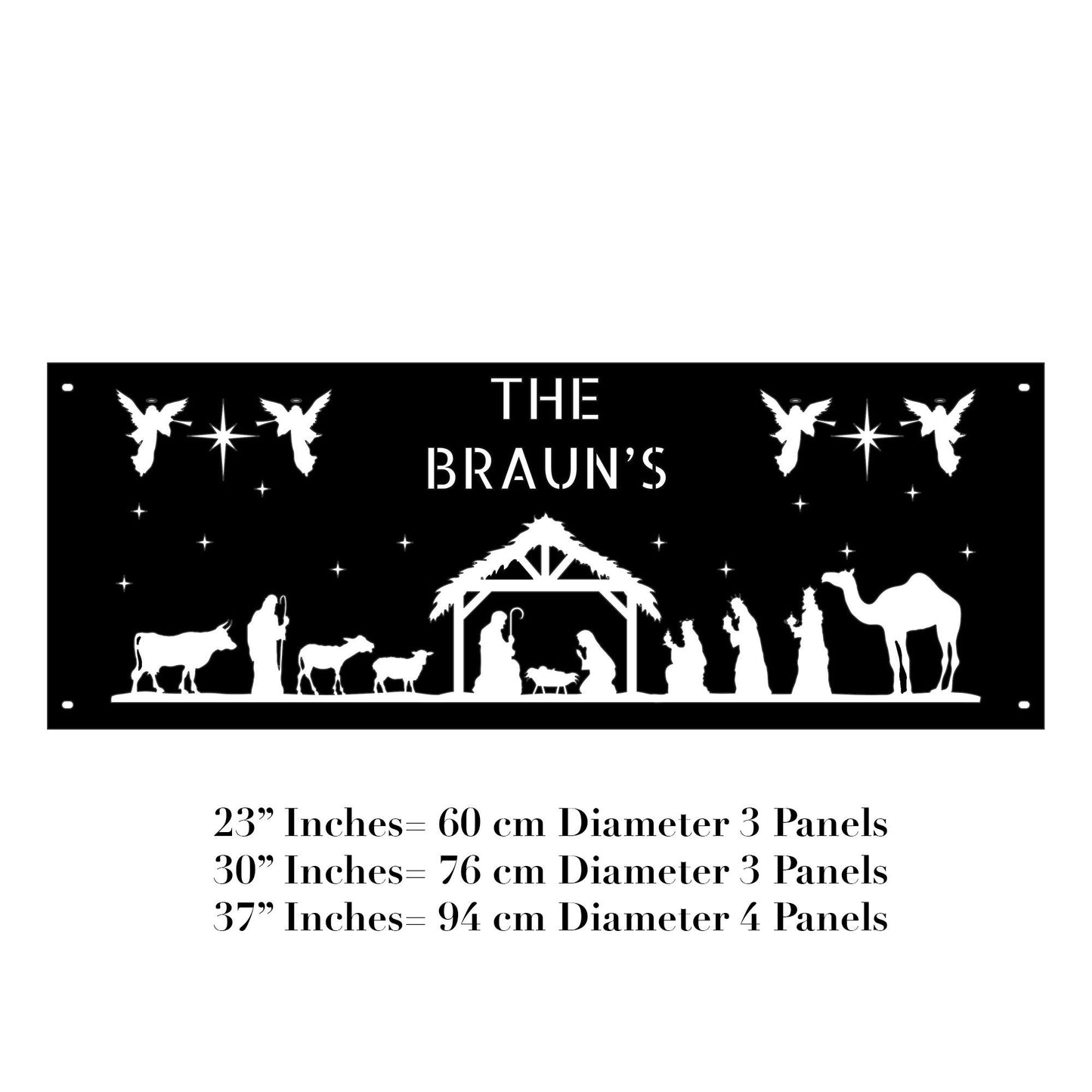 Nativity Scene Fire Pit, Nativity Set, Personalized Fire Pit, Fire Ring Pits, Heavy Duty Outdoor Fire Pit, Steel Fire Pits