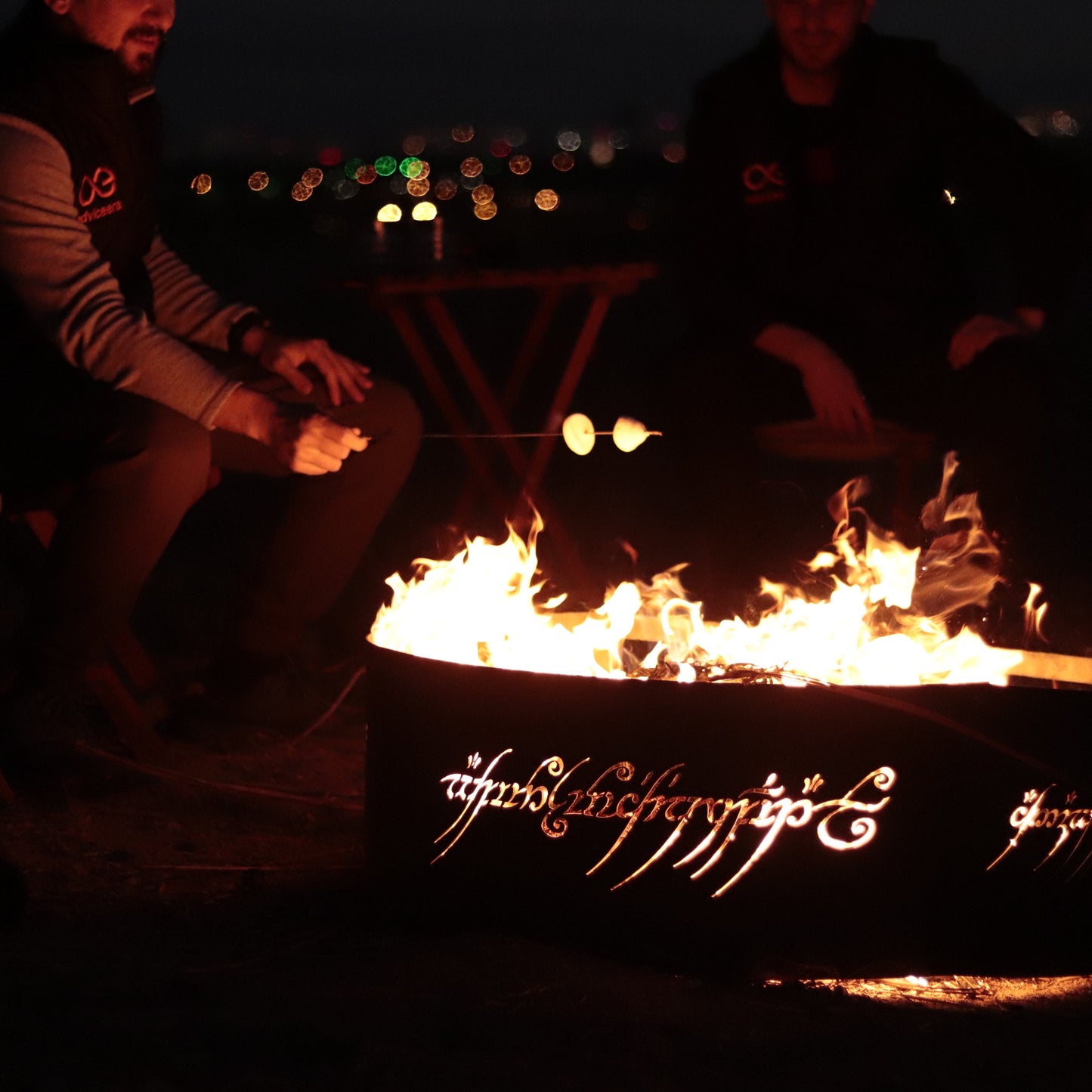 Gift for Christmas, Perfect Design Fire Pit, Magical Fire Ring, Mystical Gifs, Heavy Duty Outdoor Fire Pit, Steel Fire Pit, Wood Burning Pit