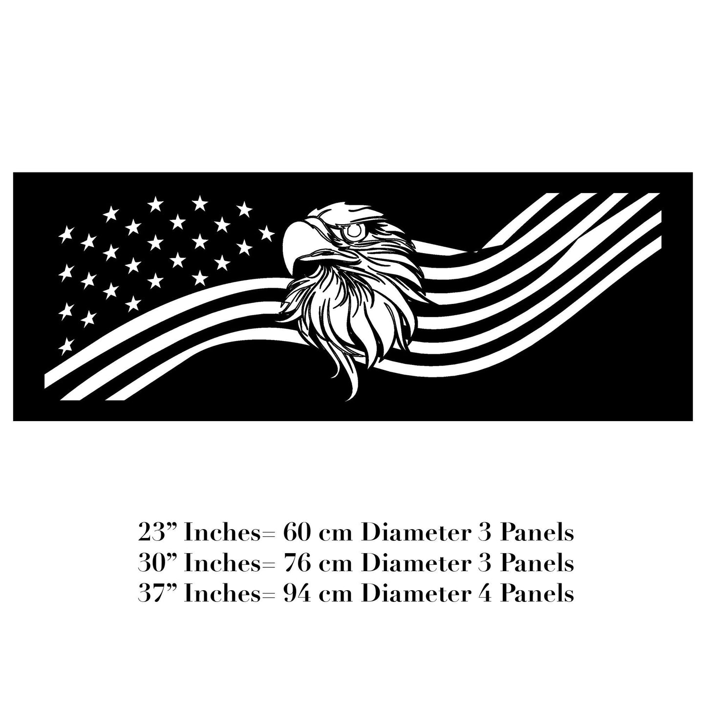 American Eagle Fire Pit Ring, USA Flag Metal Fire Pit Bowl, Patriotic Outdoor Fire Pit, Custom Backyard Fire Pit, Gift for Dad Veteran USA