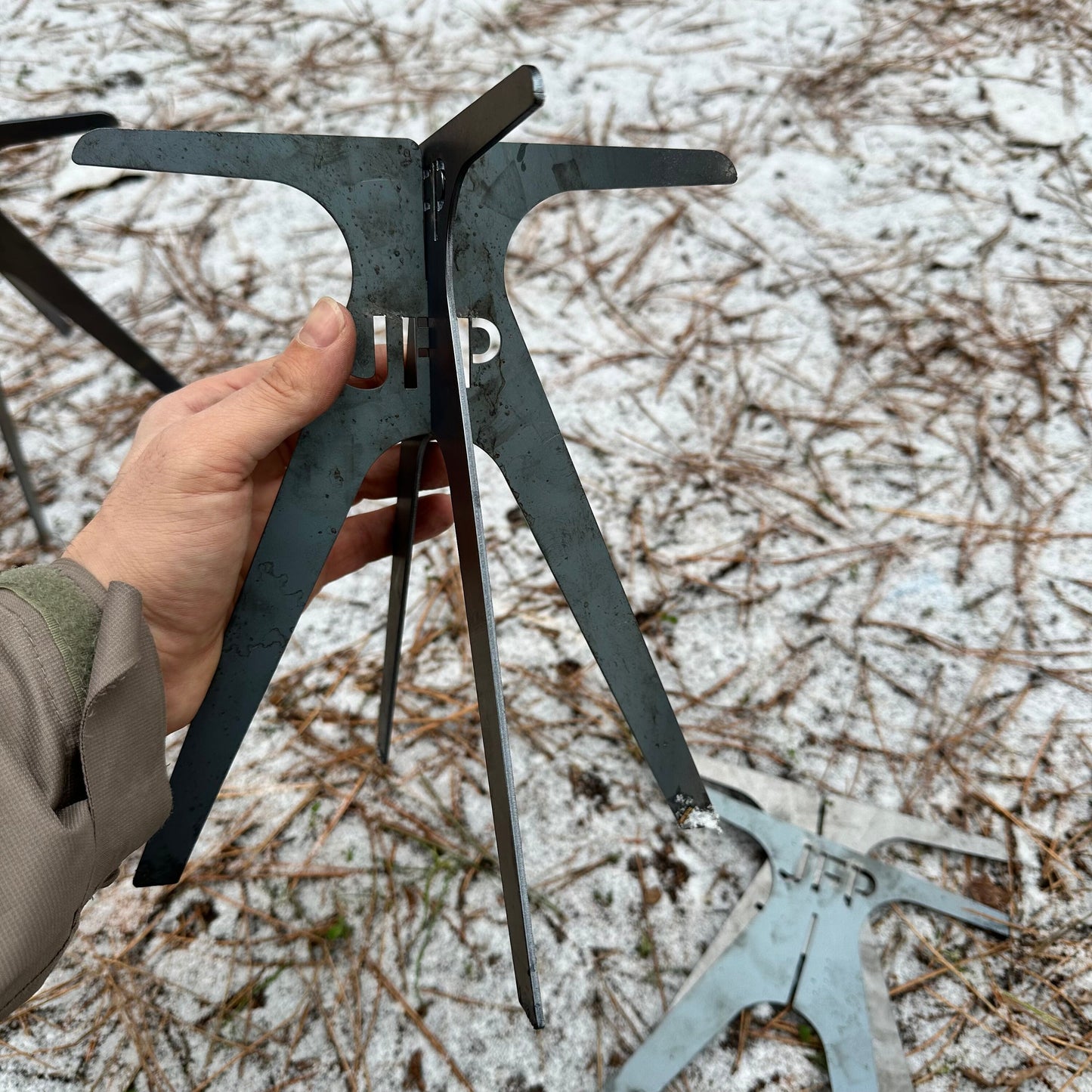 Custom Name Vertical Fire Pit Grate, Personalized Campfire Stand, Log Holder, Fire Pit Stand for Campfires, Bonfire Stand, Wood Fire Stand